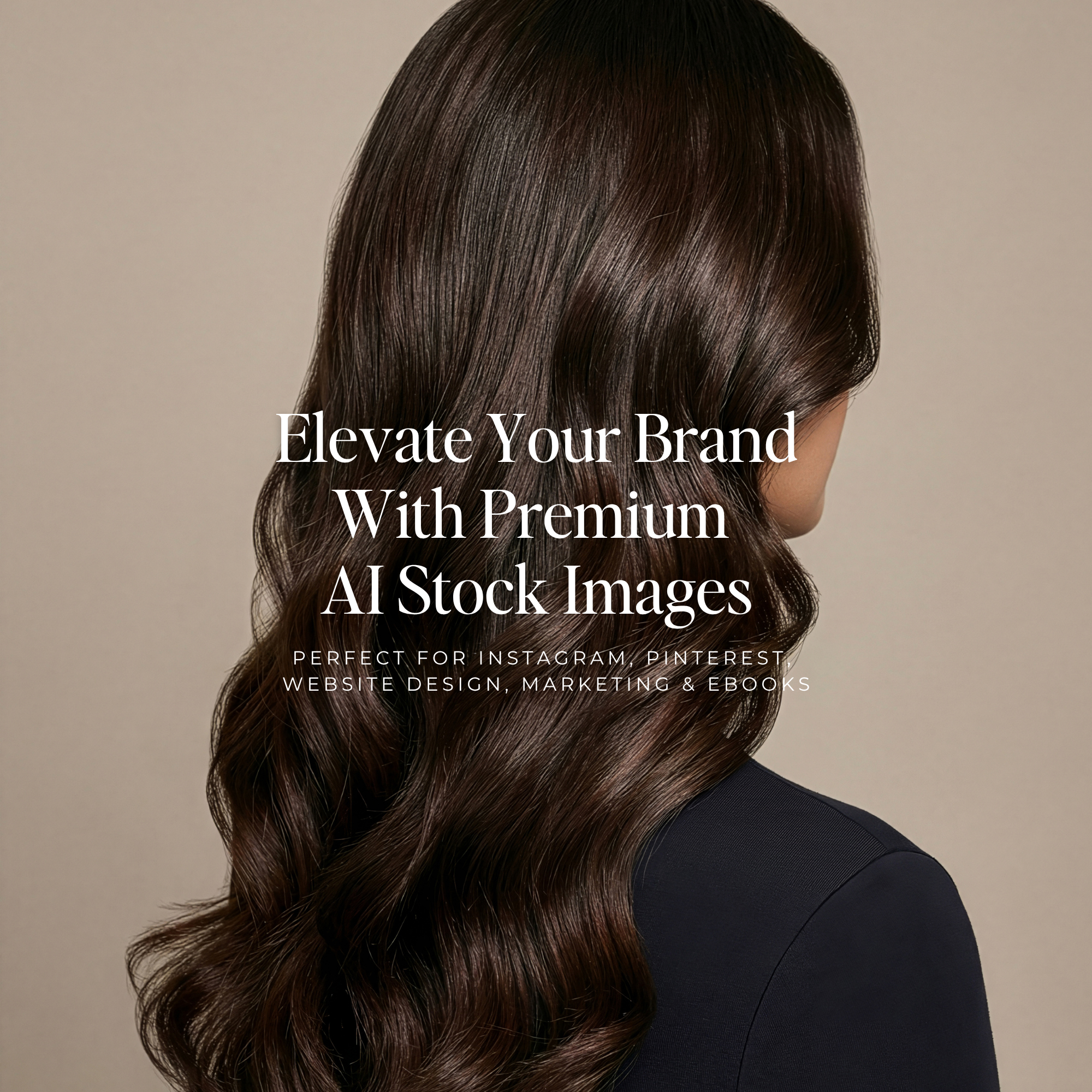 Hair Care Stock Photo Collection - Digital Product Elevate Her Studio