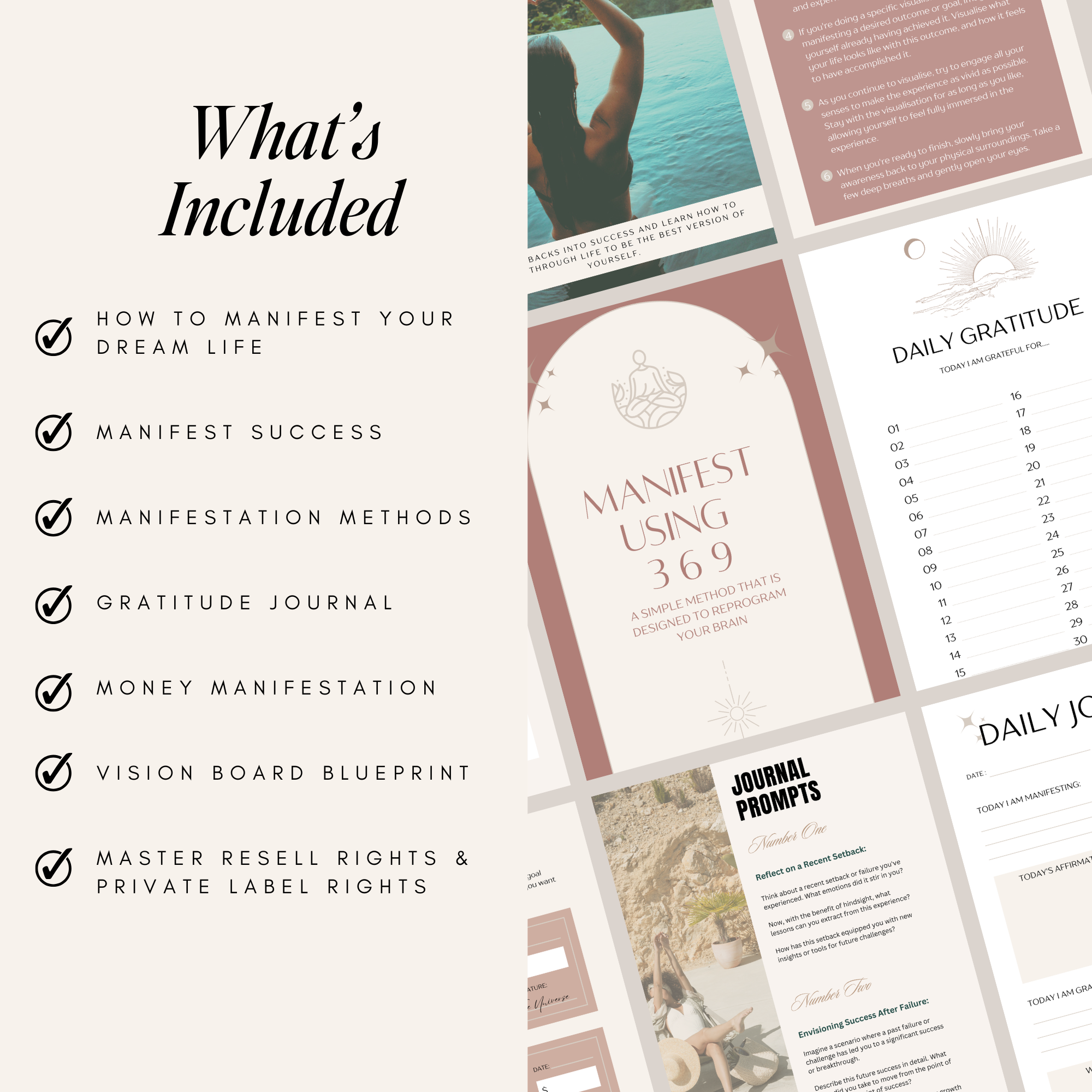 Manifestation Bundle - Elevate Her Studio