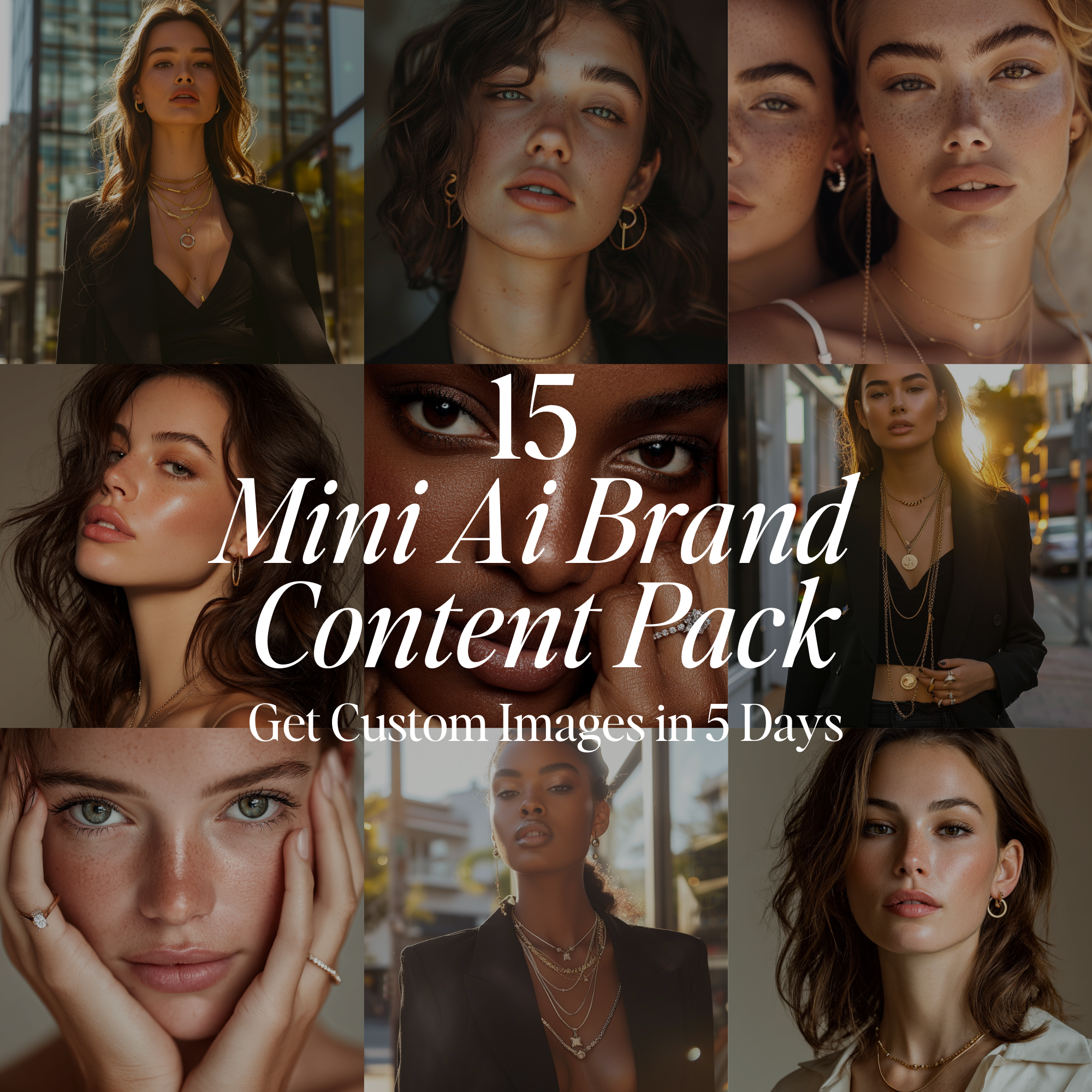 Mini Ai Brand Content Pack - Digital Product Elevate Her Studio