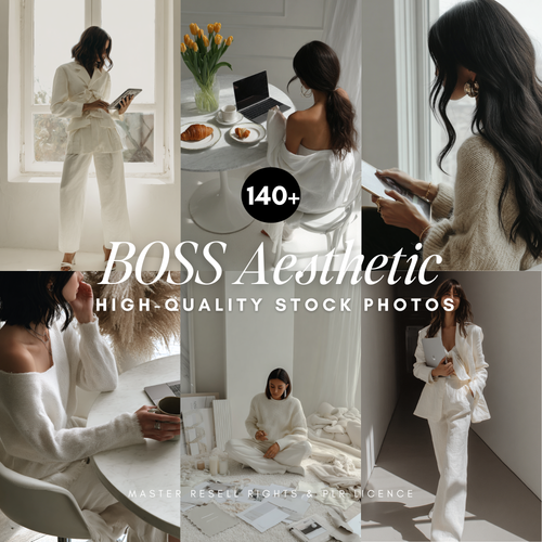 140 Brunette Boss Stock Photos - Elevate Her Studio