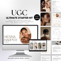 UGC Starter Kit for beginners, including guide, contract template, and portfolio template.