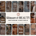 330 Skincare Reels & Stock Photos Bundle - Elevate Her Studio