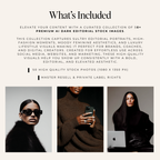 After Dark Editorial Stock Photos - Digital Product Elevate Her Studio
