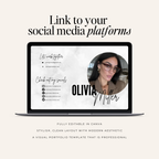 Canva UGC creator template social media links contact page